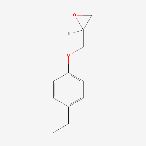 4-Ethylphenyl Glycidyl Ether (CAS: 2930-02-1) - Chemical Structure and Molecular Formula 