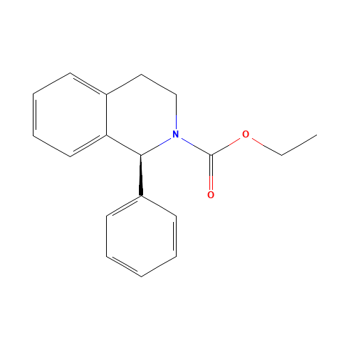 Ethyl (S)-1-Phenyl-1,2,3,4-tetrahydro-2-isoquinolinecarboxylate (CAS: 180468-42-2) - Related Chemical Product