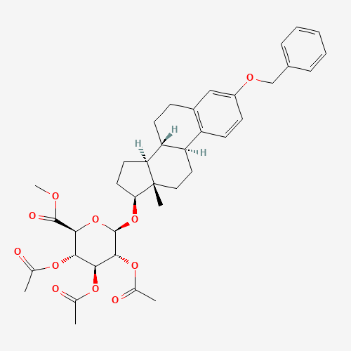 17b-Estradiol 3-O-Benzyl 17-(2,3,4-Tri-O-acetyl-b-D-glucuronide Methyl Ester) (CAS: 14364-98-8) - Related Chemical Product