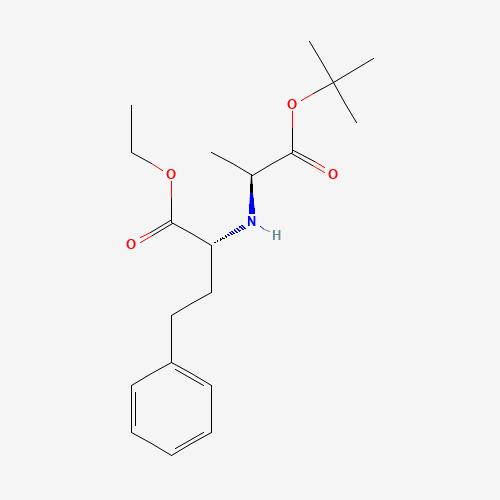 N-[1-(R)-Ethyloxycarbonyl-3-phenylpropyl]-L-alanine tert-Butyl Ester (CAS: 80828-28-0) - Related Chemical Product