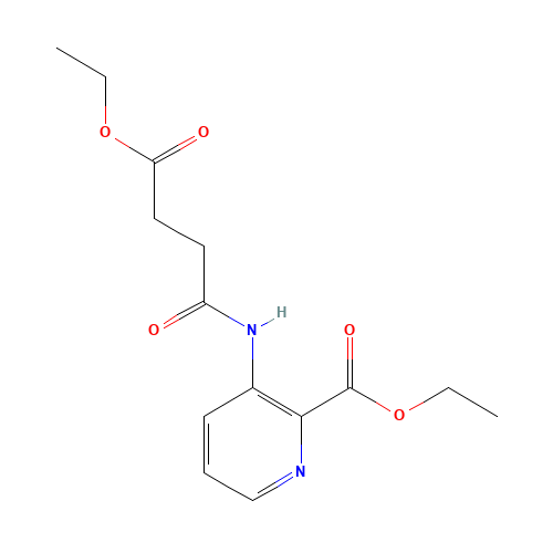 3-[(4-Ethoxy-1,4-dioxobutyl)amino]-2-pyridinecarboxylic Acid Ethyl Ester (CAS: 676596-61-5) - Related Chemical Product