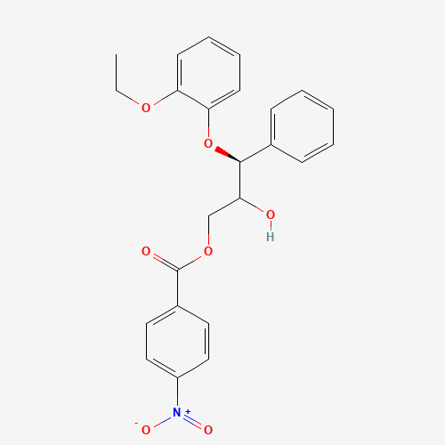 (2RS,3RS)-3-(2-Ethoxyphenoxy)-2-hydroxy-1-(4-nitrobenzoyloxy)-3-phenylpropane (CAS: 98769-70-1) - Related Chemical Product