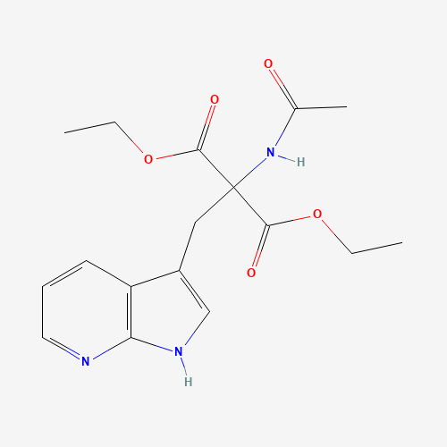 Ethyl a-Acetamido-a-carbethoxy-b-(7-aza-3-indolyl)propionate (CAS: 211179-97-4) - Related Chemical Product