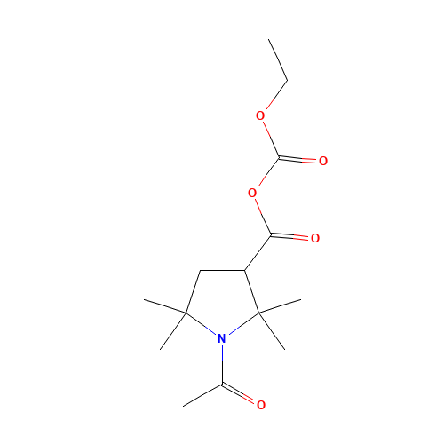 Ethyl 1-Acetyl-2,2,5,5-tetramethyl-3-pyrroline-3-carbonyloxyformate (CAS: 1076200-09-3) - Related Chemical Product