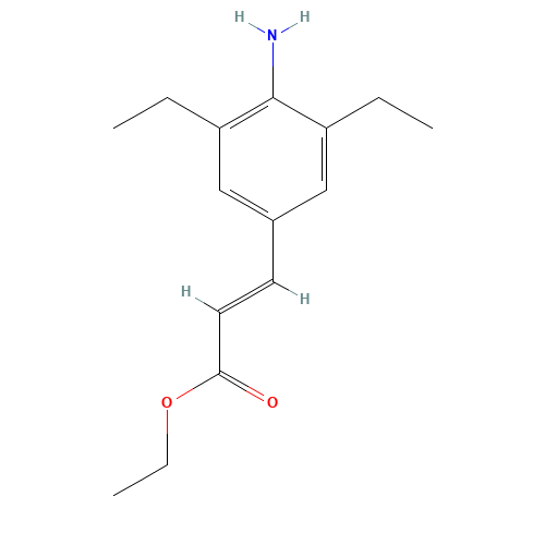 Ethyl 3-(4-Amino-3,5-diethylphenyl)acrylate (CAS: 1076200-10-6) - Related Chemical Product