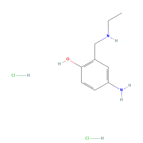 2-[(Ethylamino)methyl]-4-aminophenol Dihydrochloride (CAS: 86177-06-2) - Related Chemical Product