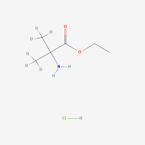 Ethyl 2-Amino-2-methyl-1-propionate-d6 Hydrochloride (CAS: 1189862-01-8) - Related Chemical Product