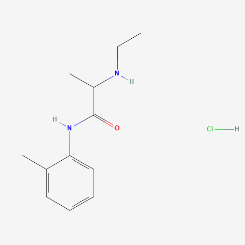 2-(Ethylamino)-o-propionotoluidide Hydrochloride (CAS: 35891-75-9) - Related Chemical Product