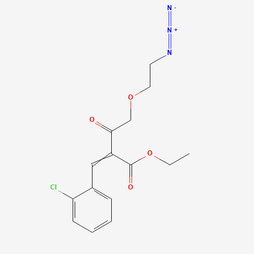Ethyl (2-Azidoethoxy)aceto-2-(2-chlorophenylmethlene)acetate (CAS: 837427-86-8) - Related Chemical Product