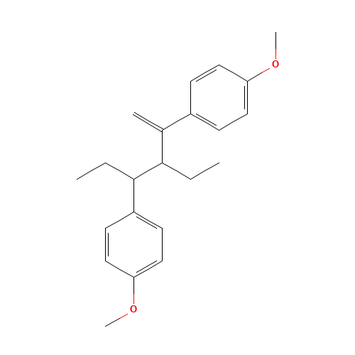 3-Ethyl-2,4-bis(p-methoxyphenyl)-1-hexene (CAS: 131-88-4) - Related Chemical Product