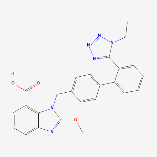1H-1-Ethyl Candesartan (CAS: 1246817-38-8) - Related Chemical Product