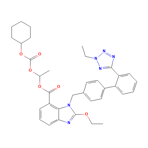 2H-2-Ethyl Candesartan Cilexetil (CAS: 914613-36-8) - Related Chemical Product