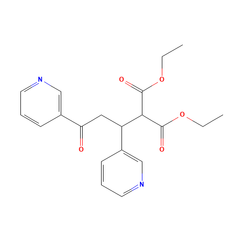 Ethyl 2-Carboethoxy-5-oxo-3,5-di(3-pyridyl)pentanoate (CAS: 200571-36-4) - Related Chemical Product