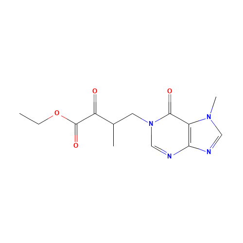 1-(Ethyl-3-carboxypropyl)-3,7-dimethylxanthine (CAS: 83636-88-8) - Related Chemical Product