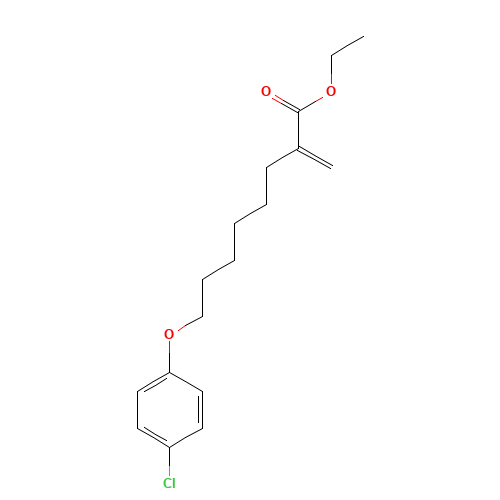 Ethyl 8-(4-Chlorophenoxy)-2-methylen-octanoate (CAS: 82258-37-5) - Related Chemical Product