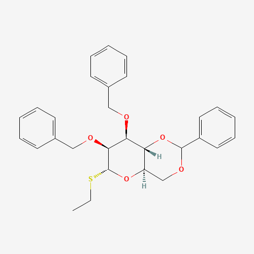 Ethyl 2,3-Di-O-benzyl-4,6-O-benzylidene-1-deoxy-1-thio-a-D-mannopyranoside (CAS: 218937-71-4) - Related Chemical Product