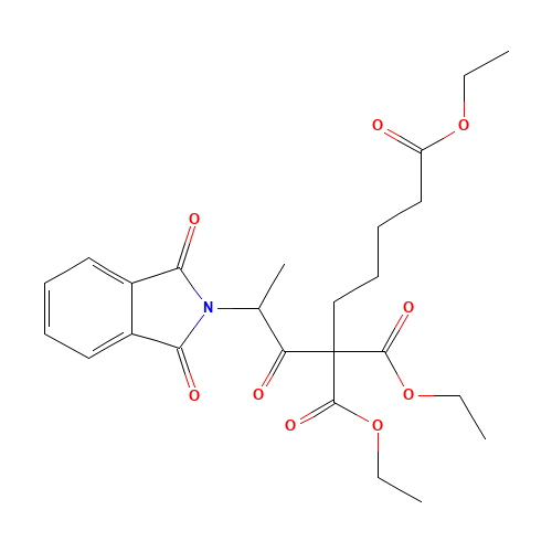 Ethyl-6,6-dicarbethoxy-7-oxo-8-phthalimidopelargonate (CAS: 95820-20-5) - Related Chemical Product