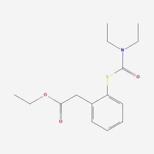 Ethyl [2-Diethylaminocarbonylthio)]phenylacetate (CAS: 1076198-03-2) - Related Chemical Product