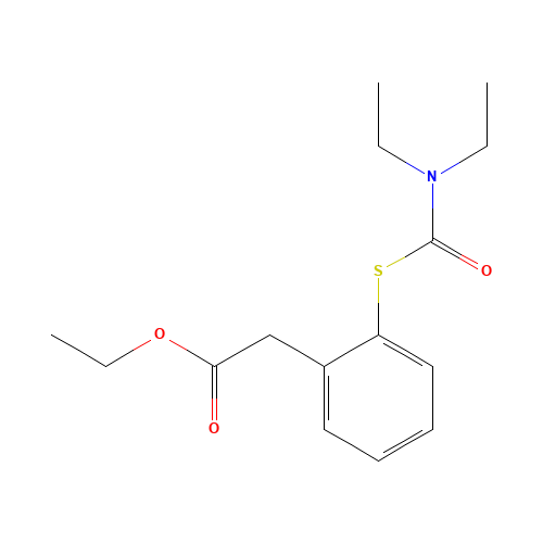 Ethyl [2-Diethylaminocarbonylthio)]phenylacetate (CAS: 1076198-03-2) - Related Chemical Product