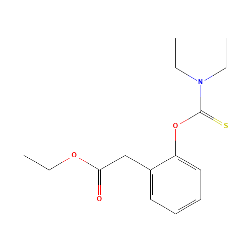 Ethyl [2-Diethylaminothiocarboxyl)]phenylacetate (CAS: 1076198-04-3) - Related Chemical Product