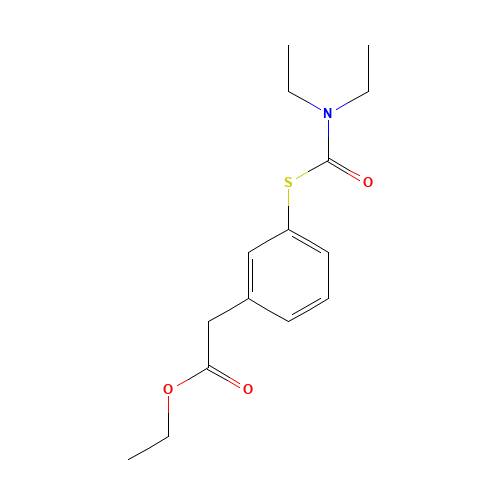 Ethyl 3-(S-Diethylthiocarbamoyl)phenylacetate (CAS: 67443-55-4) - Related Chemical Product