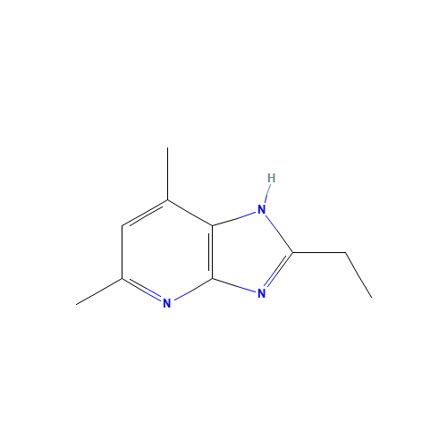 2-Ethyl-5,7-dimethyl-3H-imidazo[4,5-b]pyridine (CAS: 133240-06-9) - Related Chemical Product
