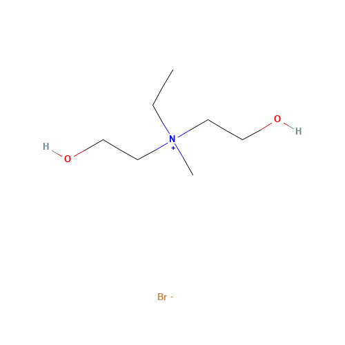 N-Ethyl-2-hydroxy-N-(2-hydroxyethyl)-N-methylethanaminium Bromide (CAS: 70711-61-4) - Related Chemical Product