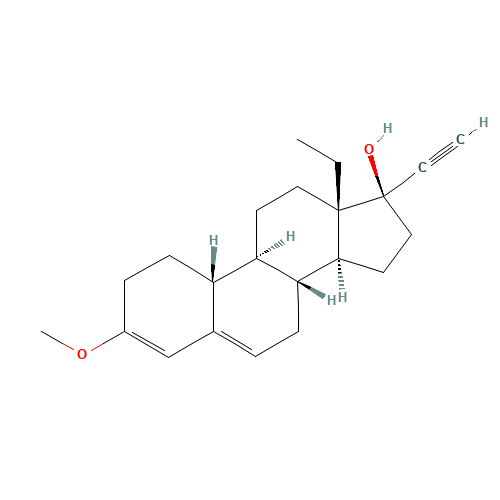 (17a)-13-Ethyl-3-methoxy-18,19-dinorpregna-3,5-dien-20-yn-17-ol (CAS: 176254-10-7) - Related Chemical Product