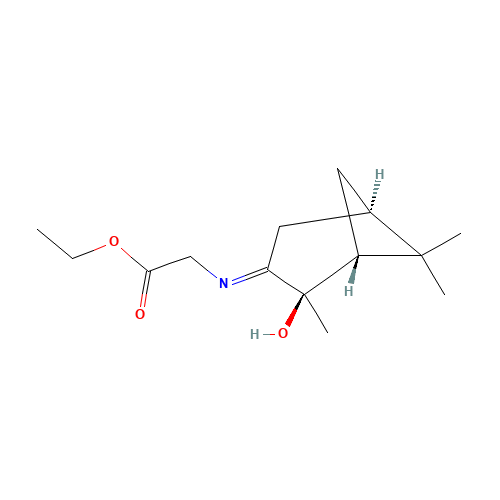 (+)-(1R,2R,5R)--Ethyl [(2-Hydroxypinan-3-ylene)amino]acetate (CAS: 90473-01-1) - Related Chemical Product