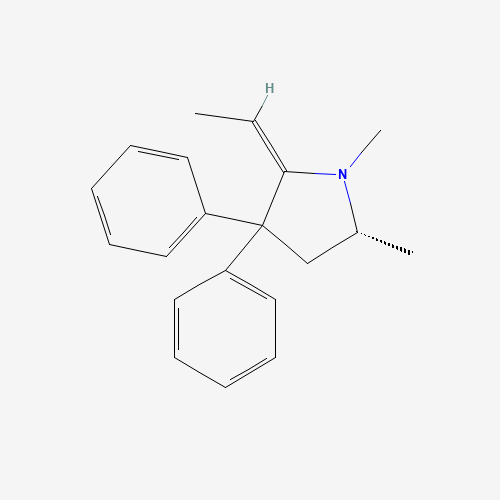 [R-(E)]-2-Ethylidene-1,5-dimethyl-3,3-diphenyl-pyrrolidine (R-EDDP) (CAS: 106293-55-4) - Related Chemical Product