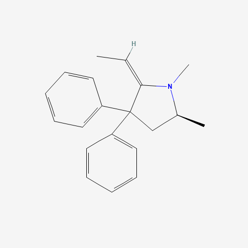 [S-(E)]-2-Ethylidene-1,5-dimethyl-3,3-diphenyl-pyrrolidine (S-EDDP) (CAS: 106293-57-6) - Related Chemical Product