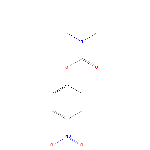 N-Ethyl-N-methyl-O-(4-nitrophenyl)carbamate (CAS: 90870-20-5) - Related Chemical Product