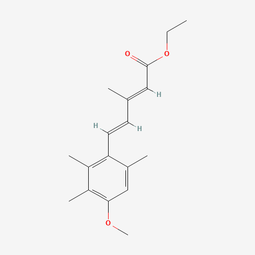 Ethyl-5-(4-methoxy-2,3,6-trimethylphenyl)-3-methyl-2,4-pentadienoate (CAS: 167637-41-4) - Related Chemical Product
