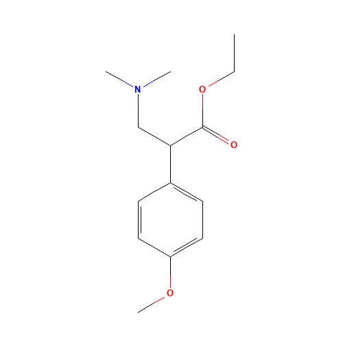 Ethyl a-(p-Methoxyphenyl)-b-(dimethylamino)propionate (CAS: 323176-93-8) - Related Chemical Product