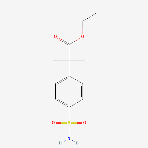Ethyl 2-Methyl-2-(4-sulfamoylphenyl)propionate (CAS: 374067-94-4) - Related Chemical Product