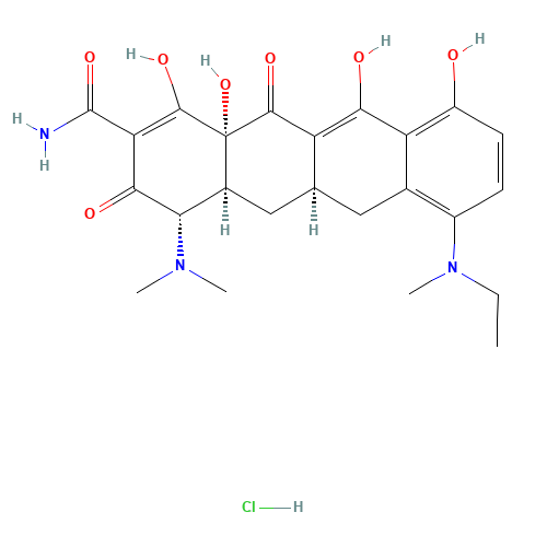 7-Ethylmethylamino Sancycline Hydrochloride (CAS: 149934-25-8) - Related Chemical Product