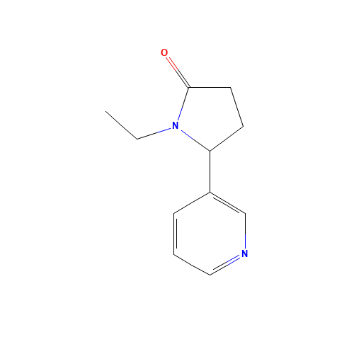 (R,S)-N-Ethyl Norcotinine (CAS: 359435-41-9) - Chemical Structure and Molecular Formula 