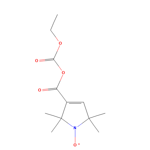 Ethyl 1-Oxy-2,2,5,5-tetramethyl-3-pyrroline-3-carbonyloxylformate (CAS: 19187-50-9) - Related Chemical Product