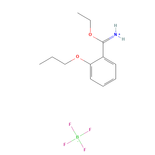 Ethyl (2-Propoxy)benzimidate Hydrotetrafluoroboride (CAS: 63874-25-9) - Related Chemical Product