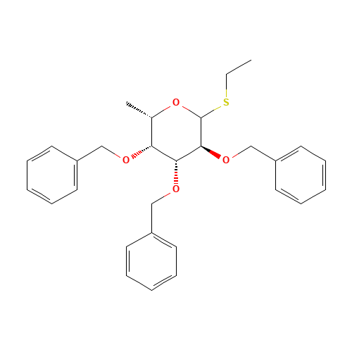 Ethyl 2,3,4-Tri-O-benzyl-1-thio-a,?-L-fucopyranoside (CAS: 169532-17-6) - Related Chemical Product