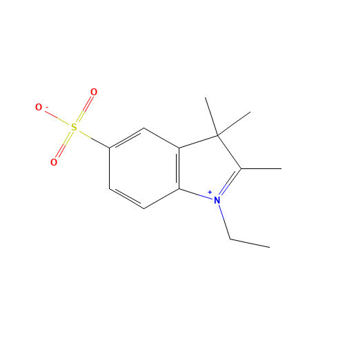 1-Ethyl-2,3,3-trimethylindolenium-5-sulfate (CAS: 146368-07-2) - Related Chemical Product