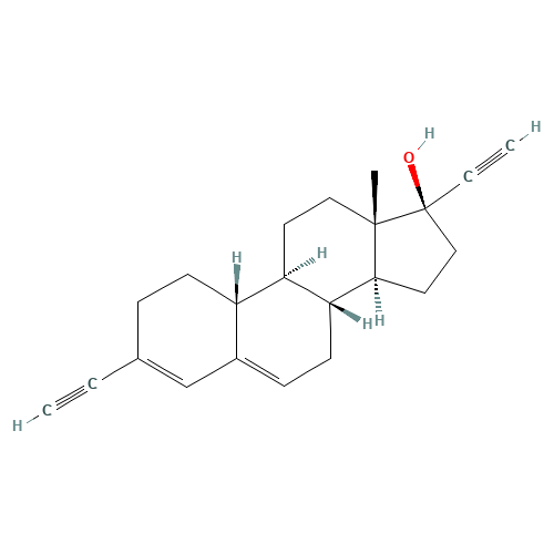 (17a)-3-Ethynyl-19-norpregna-3,5-dien-20-yn-17-ol (CAS: 79727-03-0) - Related Chemical Product