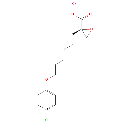 R-(+)-Etomoxir Carboxylate, Potassium Salt (CAS: 132308-39-5) - Related Chemical Product