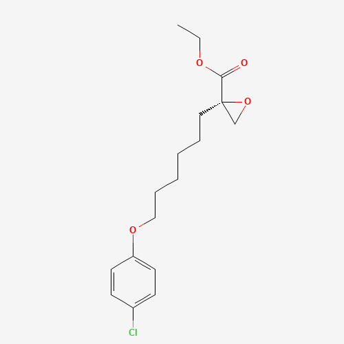 S-(-)-Etomoxir (CAS: 828934-40-3) - Chemical Structure and Molecular Formula 