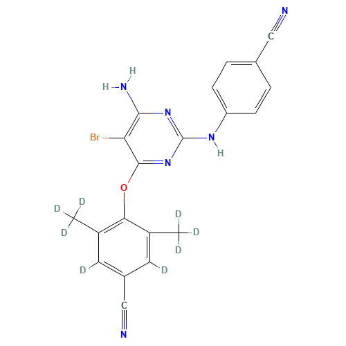 Etravirine-d8 (CAS: 1142096-06-7) - Related Chemical Product
