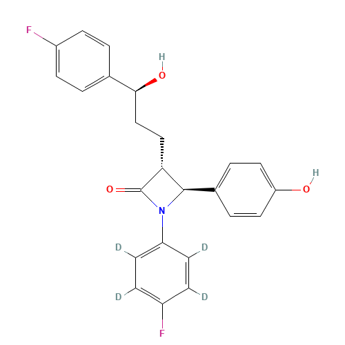 Ezetimibe-d4 (CAS: 1093659-90-5) - Related Chemical Product