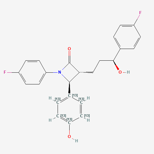 Ezetimibe-13C6 (CAS: 438624-68-1) - Related Chemical Product