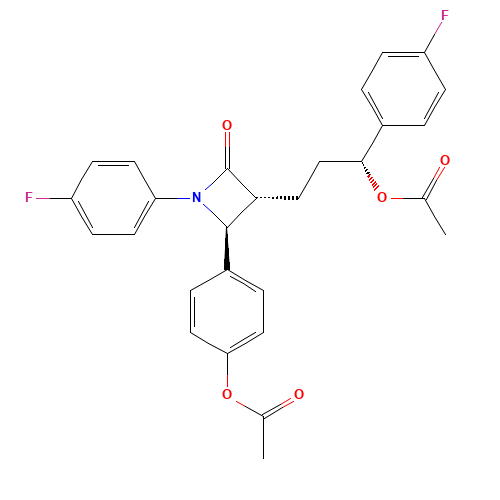 Ezetimibe Diacetate (CAS: 163380-20-9) - Related Chemical Product