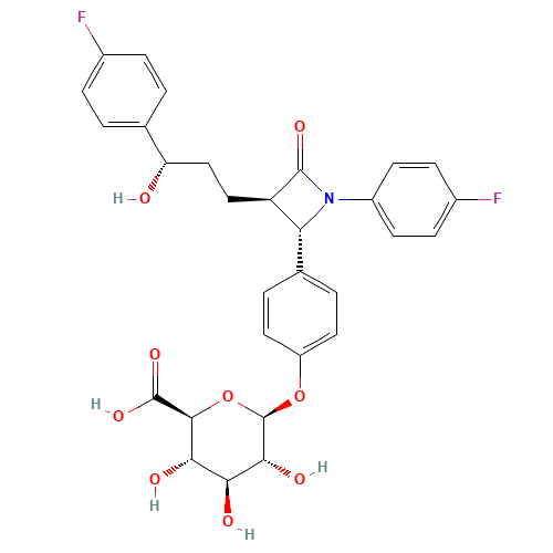 Ezetimibe Phenoxy b-D-Glucuronide (CAS: 190448-57-8) - Related Chemical Product