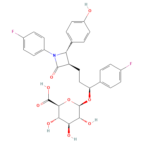 Ezetimibe Hydroxy b-D-Glucuronide (CAS: 536709-33-8) - Related Chemical Product